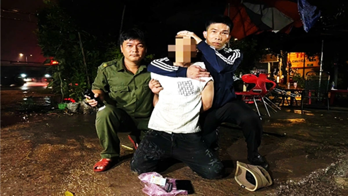 Công an tỉnh Đồng Nai truy bắt thành công đối tượng H.P.Â và thu giữ tang vật (ảnh: CA)