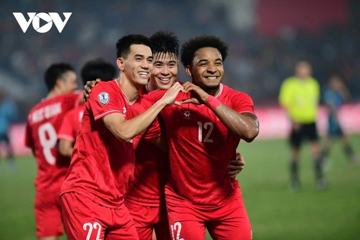 Nguyen Tien Linh, Do Duy Manh and Nguyen Xuan Son (L-R) named in the list of Vietnamese squad for November FIFA Days.