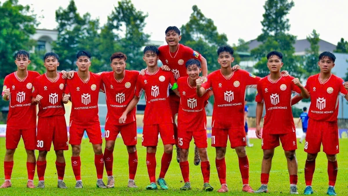 U18 PVF team to face strong rivals in the K-League Asian Youth Championship Jeju 2025.
(Image: PVF)