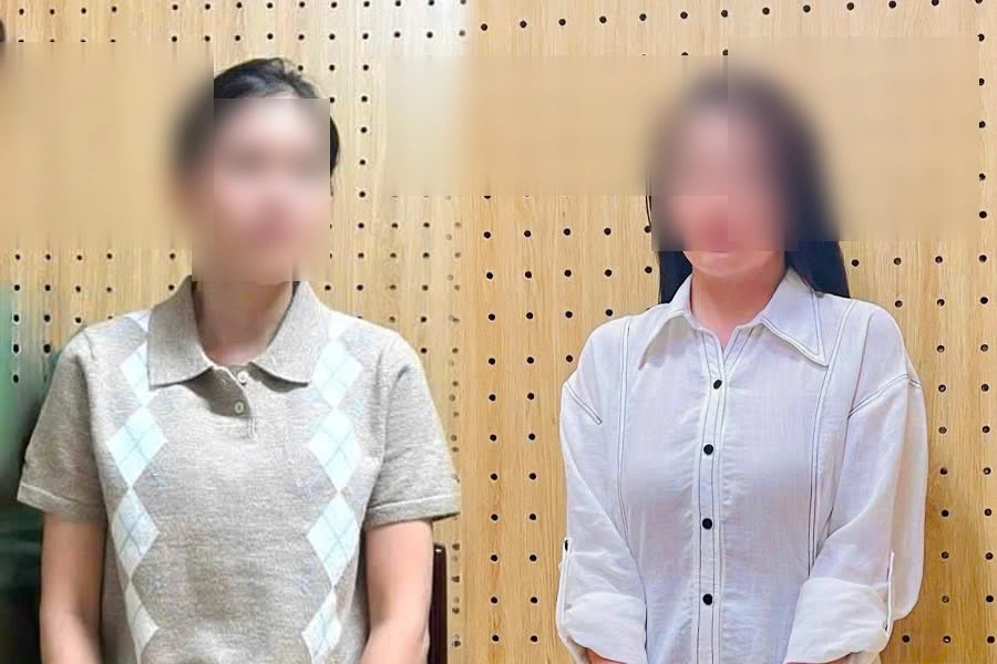 Công an tạm giữ Nguyễn Ngọc Phương Duyên và Bùi Phương Ly.