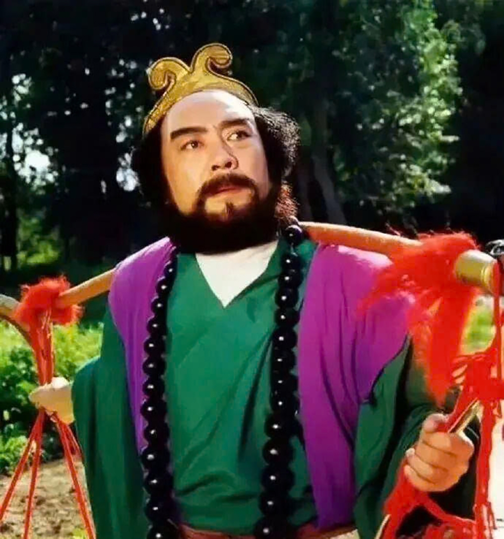 Tạo hình Sa Tăng của nghệ sĩ Lưu Đại Cương. Ảnh: Weibo