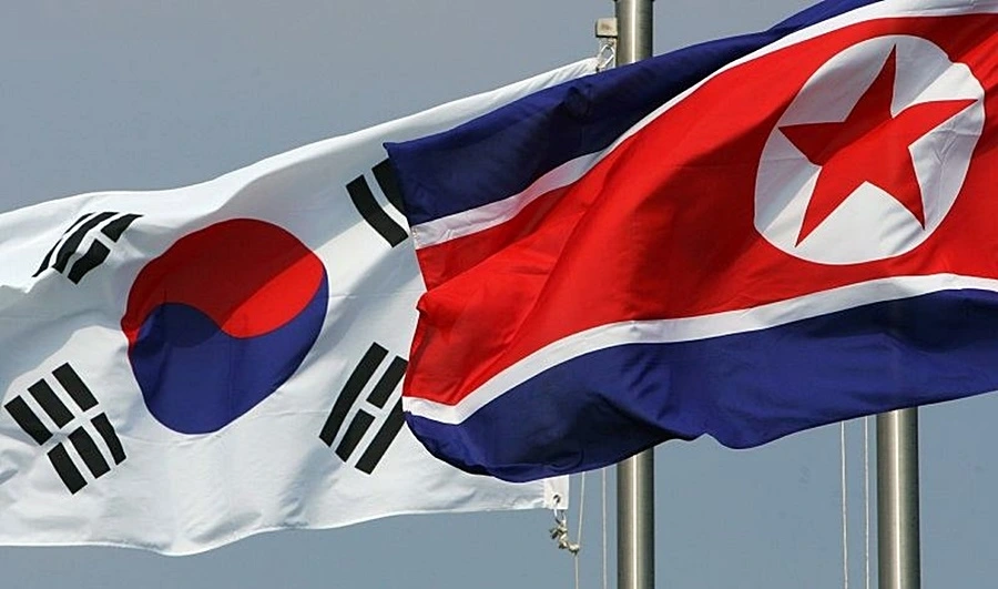 co Han Quoc Trieu Tien, quoc ky Trieu Tien Han Quoc -reu.jpg