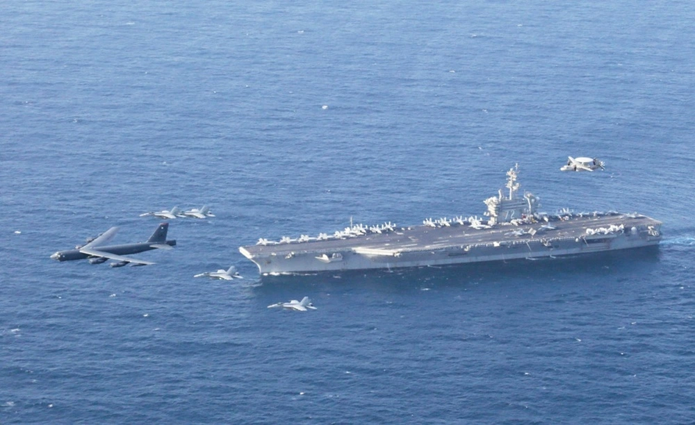  tàu khu trục mang tên lửa của Mỹ vừa cập cảng Israel. Ảnh AP