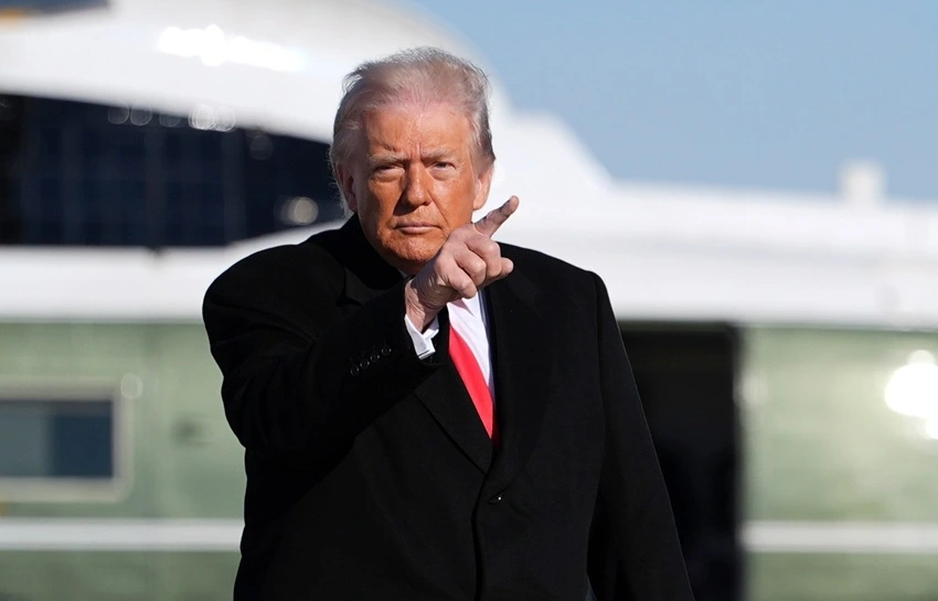 Tổng thống Mỹ Donald Trump. Ảnh: AP