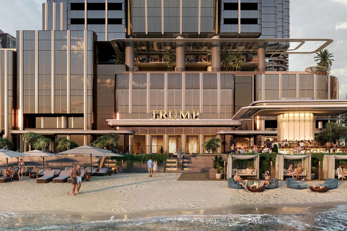 Hình ảnh mô hình Tháp Trump tại Gold Coast. Nguồn_Tập đoàn Trump.jpg