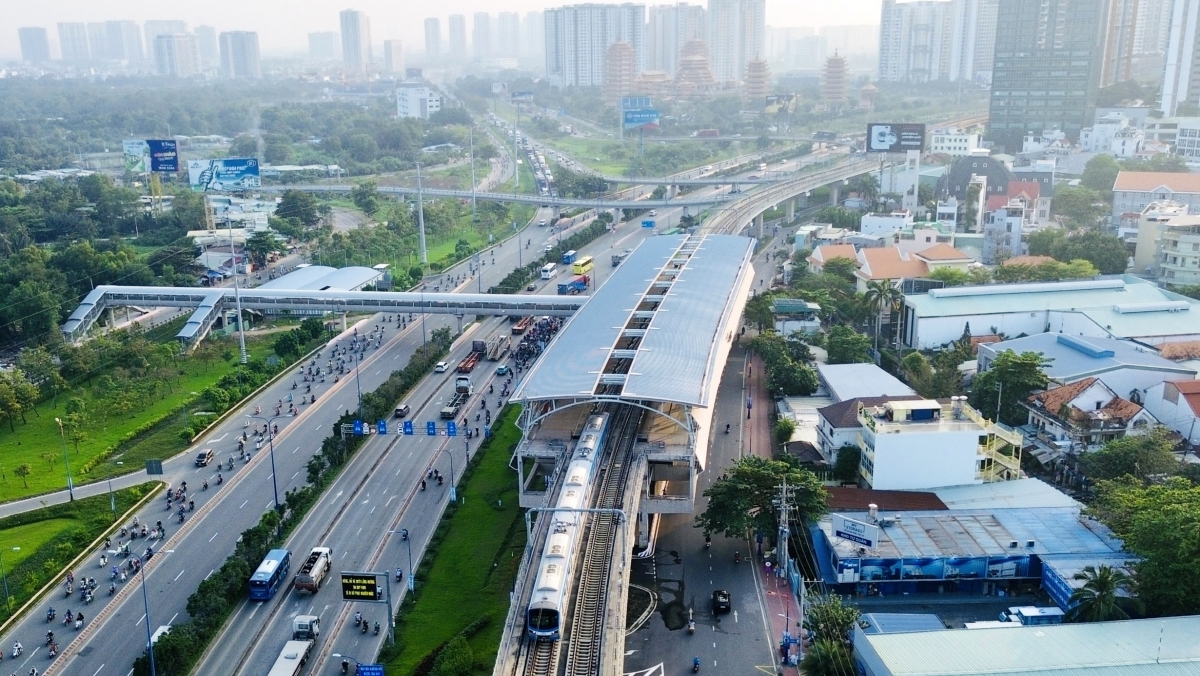 Tuyến Metro Bến Thành - Suối Tiên sẽ được kéo dài đến sân bay Long Thành (ảnh_ M.Q)_0.jpg