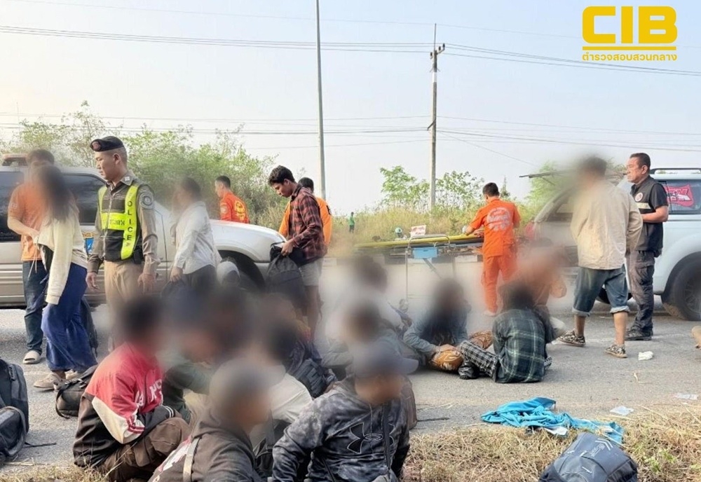 Ảnh hiện trường - Nguồn Cục Điều tra Trung ương Thái Lan