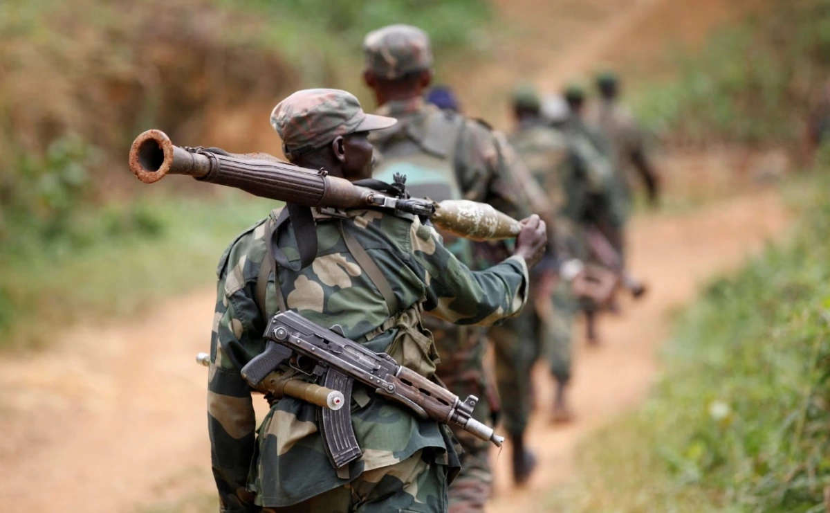 Các binh sĩ Cộng hòa Dân chủ Congo (FARDC). Ảnh minh hoạ: Reuters