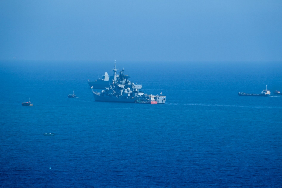 Hình ảnh từ cuộc Diễn tập Hàng hải MILAN 2024. Ảnh: Hải quân Ấn Độ
