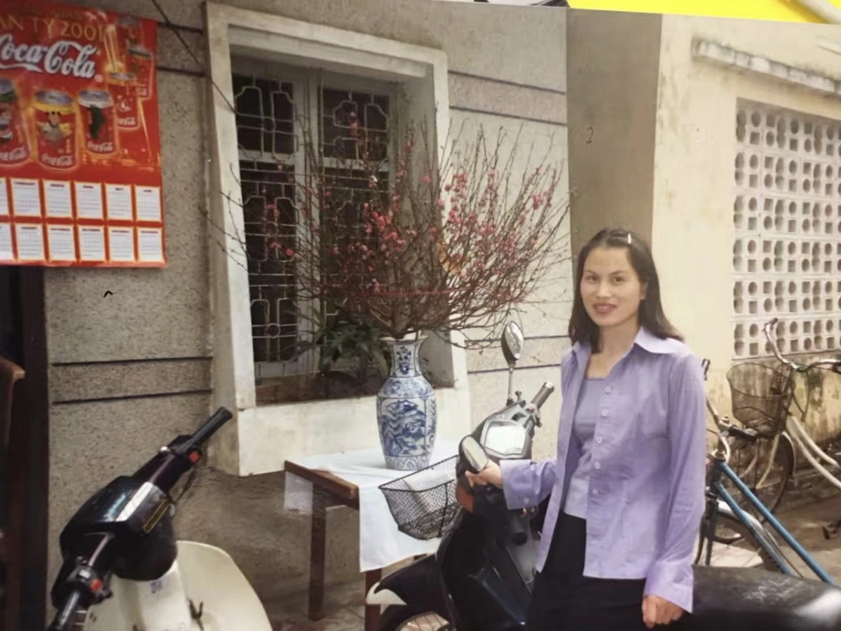 Tết năm 2001 tại Hà Nội (Ảnh: NVCC)