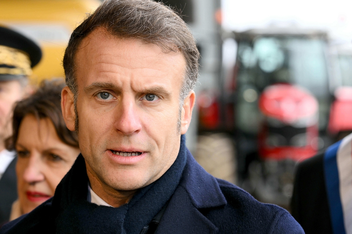 Tổng thống Pháp Emmanuel Macron. Ảnh: AP