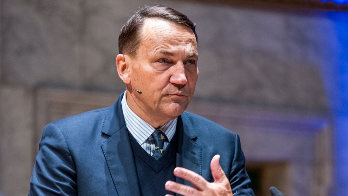 Bộ trưởng Ngoại giao Ba Lan Radosław Sikorski. Ảnh: tvpworld.com
