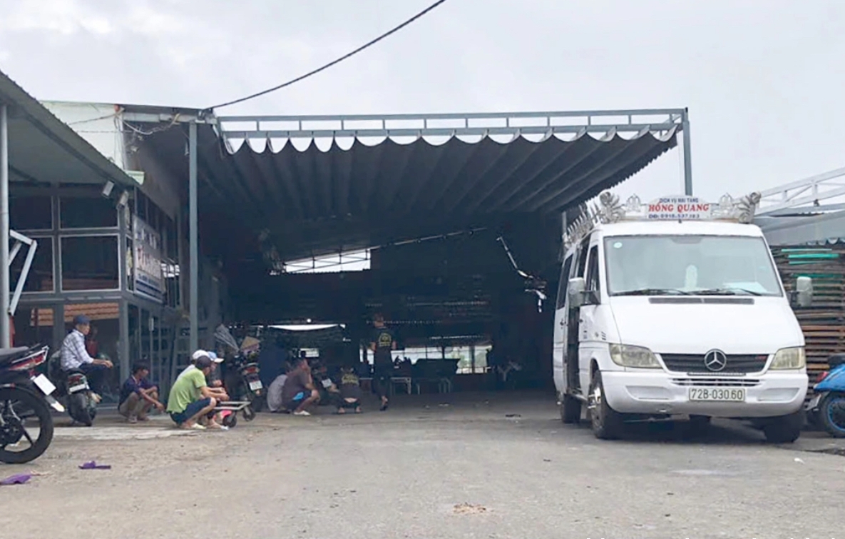 Hiện trường vụ nổ