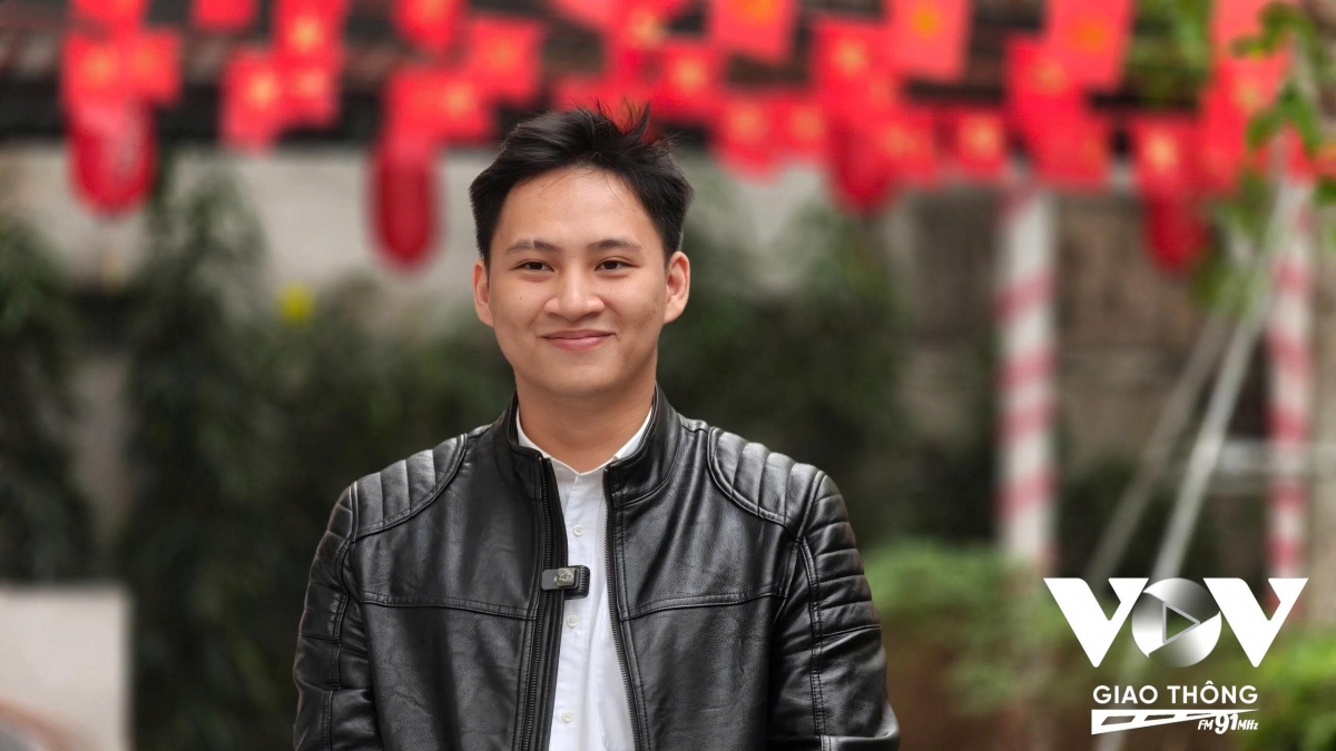 Em Vũ Việt Hoàng, sinh viên năm thứ năm khoa Kiến trúc Quy hoạch, Trường Đại học Xây dựng Hà Nội