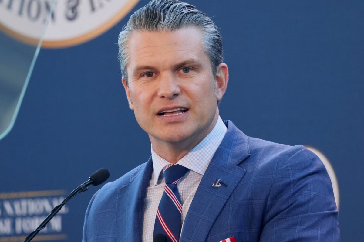 Bộ trưởng Quốc phòng Mỹ Pete Hegseth. Ảnh: Reuters