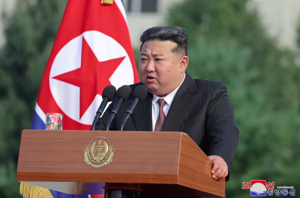 Nhà lãnh đạo Triều Tiên Kim Jong Un. Ảnh: KCNA/Reuters
