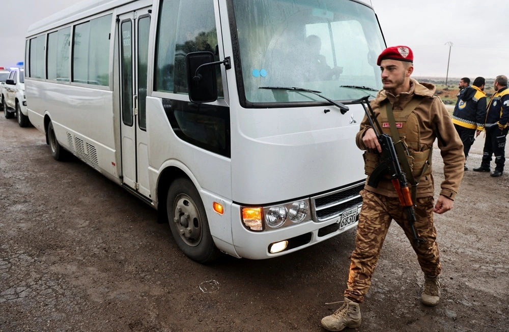 Lực lượng chính phủ Syria. Ảnh: Reuters