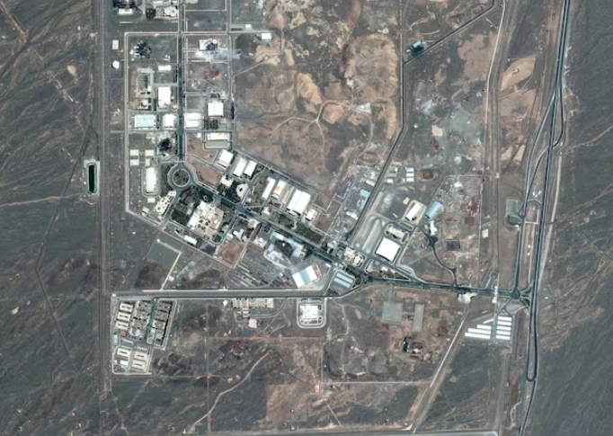 Cơ sở hạt nhân Natanz. Ảnh: Reuters