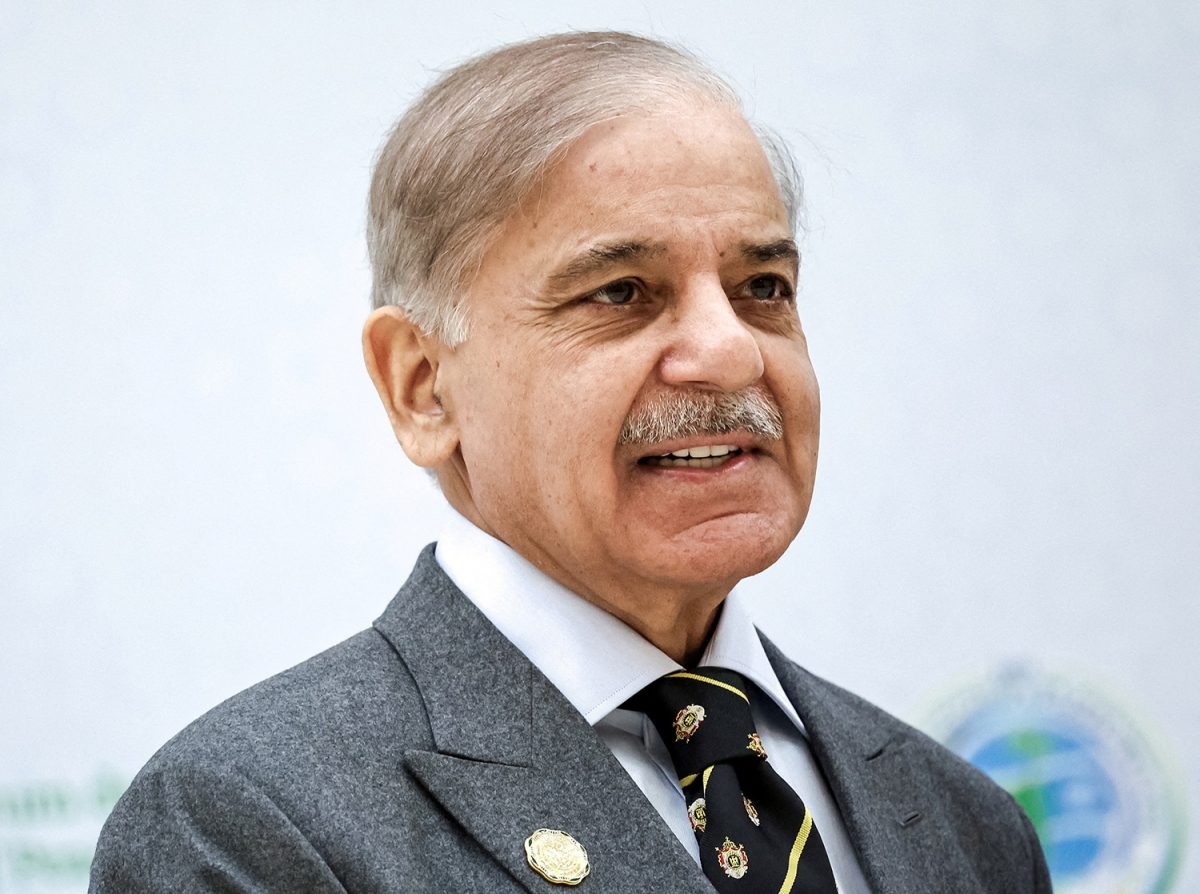 Thủ tướng Pakistan Shehbaz Sharif. Ảnh: Sputnik/Reuters