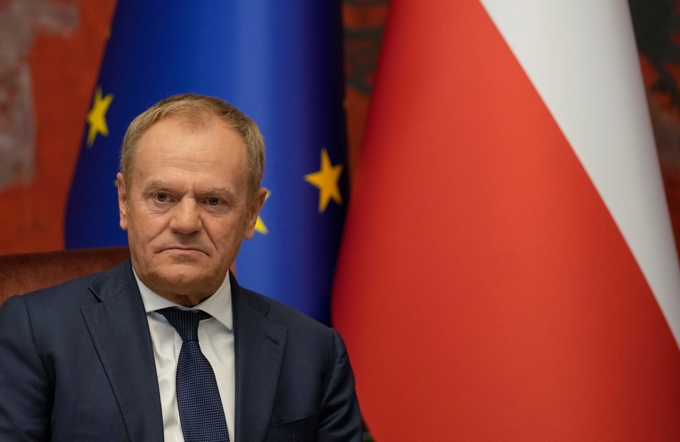 Thủ tướng Ba Lan Donald Tusk . Ảnh: AP