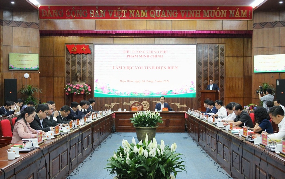 Thủ tướng Chính phủ Phạm Minh Chính có buổi làm việc với tỉnh Điện Biên