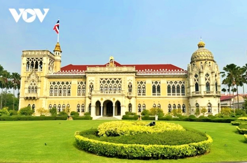 Tòa nhà Chính phủ Thái Lan (Ảnh: VOV Bangkok).