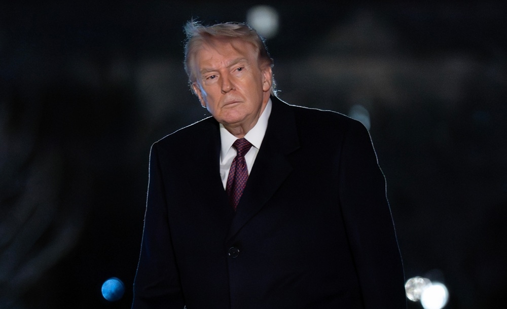 Tổng thống Mỹ Donald Trump kêu gọi các quốc gia đồng minh hỗ trỡ Mỹ bảo vệ eo biển Hormuz. Ảnh: AP