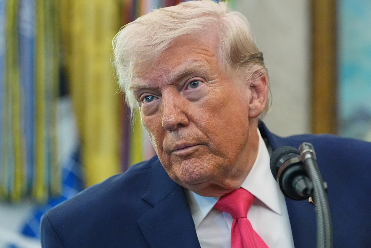 Tổng thống Mỹ Donald Trump. Ảnh: AP