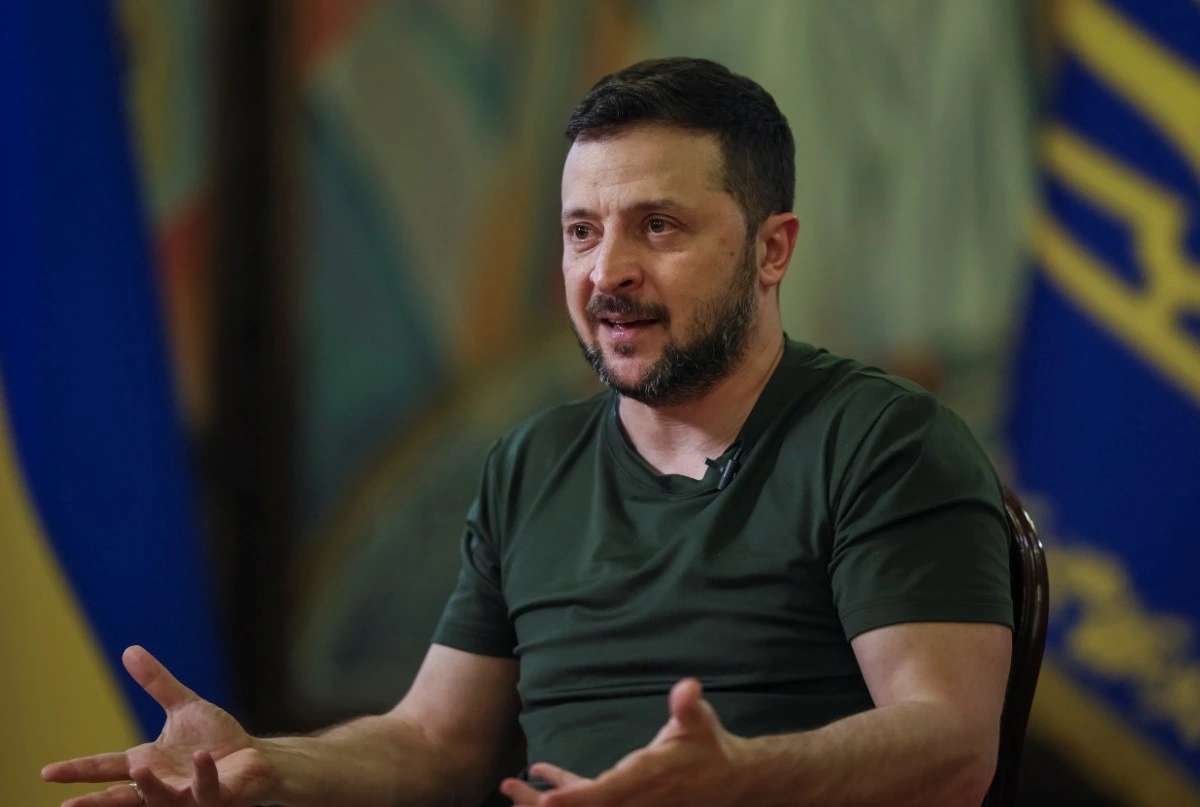 Ông Zelensky. Ảnh: Reuters