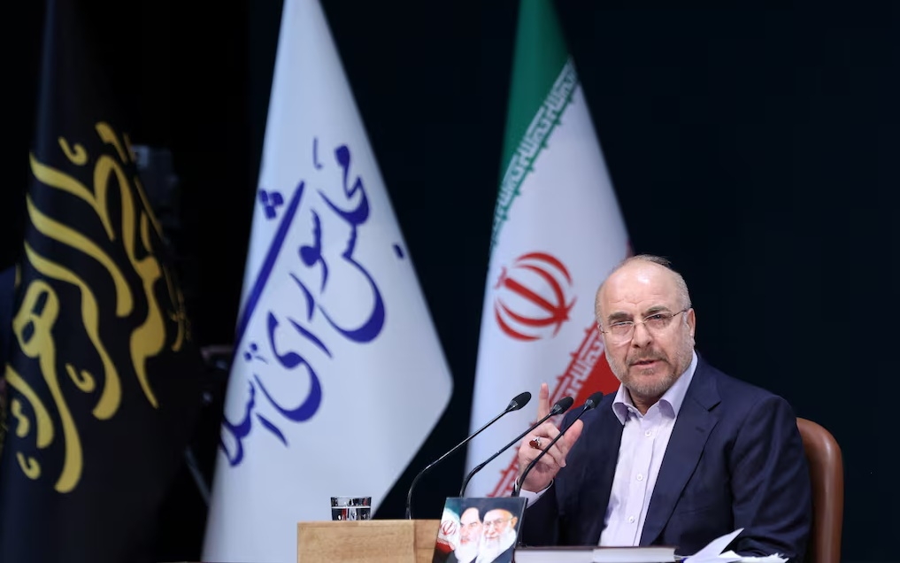 chu tich quoc hoi Iran Ghalibaf, co Iran -reu.jpg