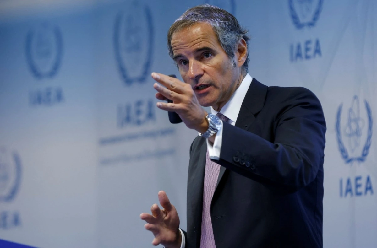 Tổng giám đốc Cơ quan Năng lượng Nguyên tử Quốc tế (IAEA) Rafael Grossi. Ảnh: Reuters