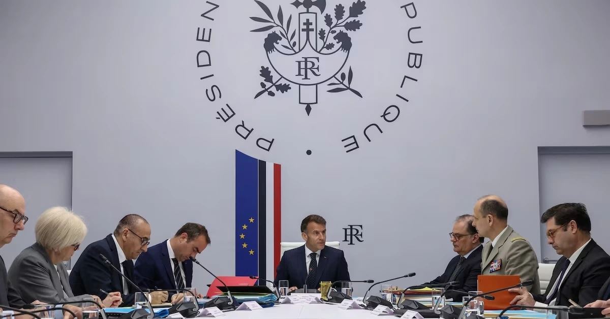 Hội nghị thượng đỉnh quốc tế về tình hình eo biển Hormuz do Anh và Pháp khởi xướng. Ảnh: Reuters