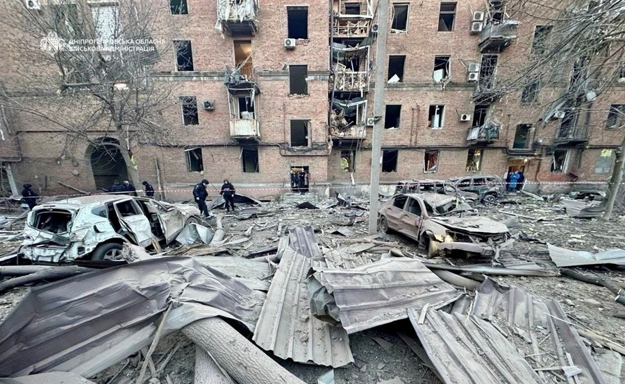 Nga tập kịch quy mô lớn vào miền Đông Ukraine, tập trung chính vào thành phố Dnipro. Ảnh: Reuters