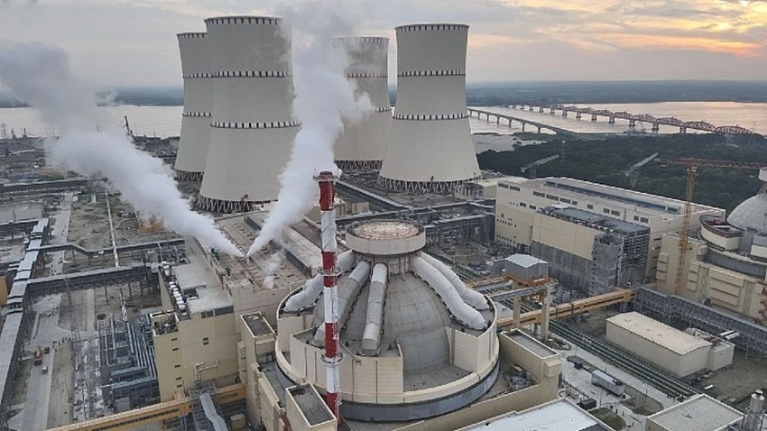 Nhà máy điện hạt nhân đầu tiên Rooppur của Bangladesh. Ảnh: Rosatom