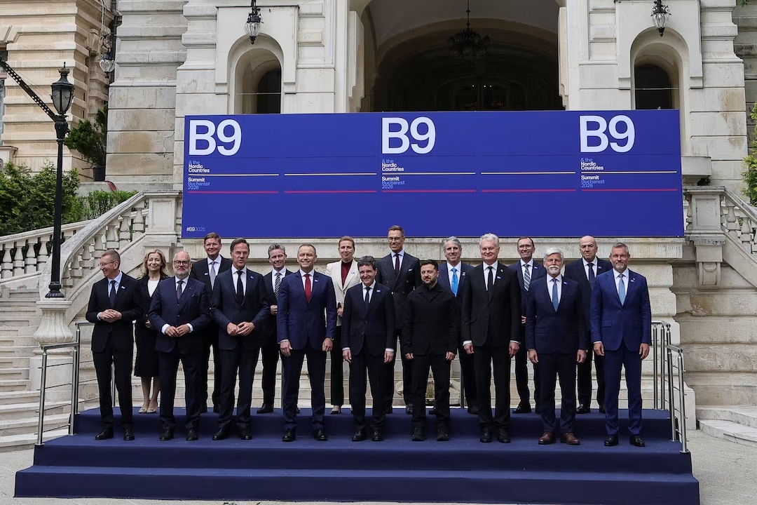Các nước sườn Đông NATO và Bắc Âu nhóm họp nhằm tăng năng lực quốc phòng (Ảnh-Theo Reuters).jpg