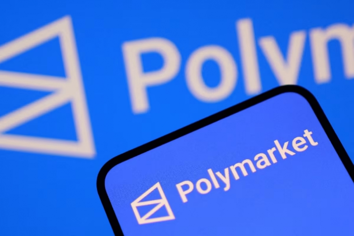 Logo của Polymarket. Ảnh: Reuters