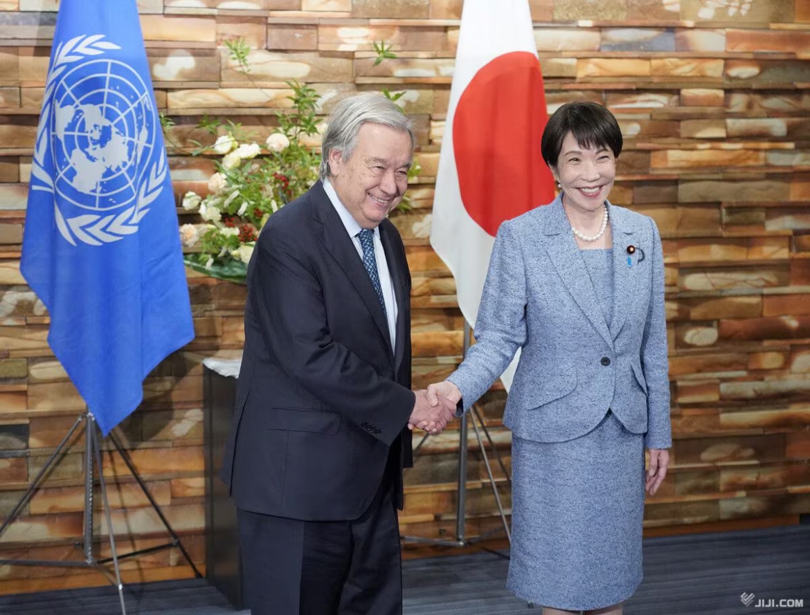 thu_tuong_nhat_ban_takaichi_sanae_va_tong_thu_ky_lhq_antonio_manuel_de_oliveira_guterres_anh_jiji_press.png