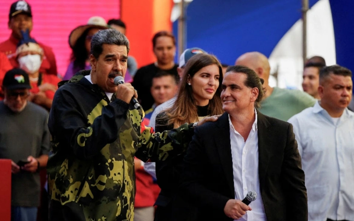 tong thong Venezuela Maduro va doanh nhan Alex Saab, dong minh Maduro, dau 2024 -reu.jpg