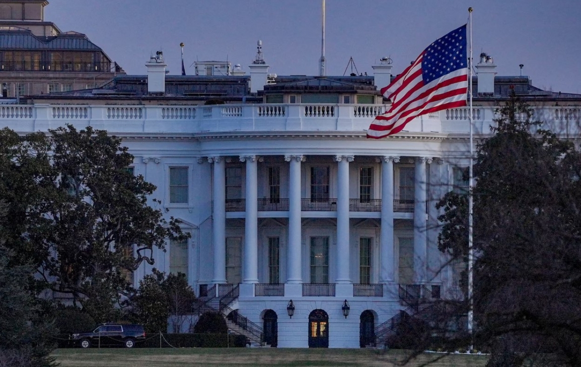 Hình ảnh Nhà Trắng ở Washington, DC, Mỹ. Ảnh: Reuters