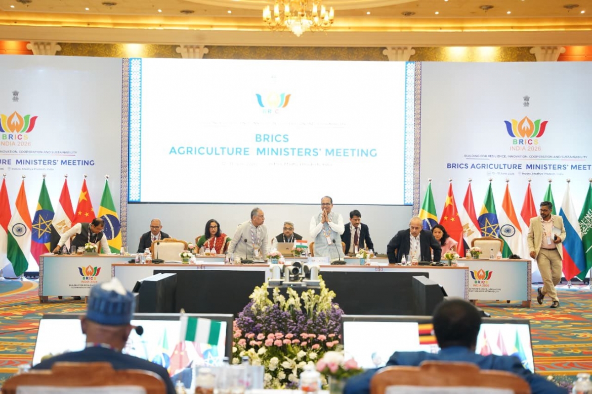 Hội nghị Bộ trưởng Nông nghiệp BRICS lần thứ 16 được tổ chức tại Ấn Độ. (Ảnh: ANI)