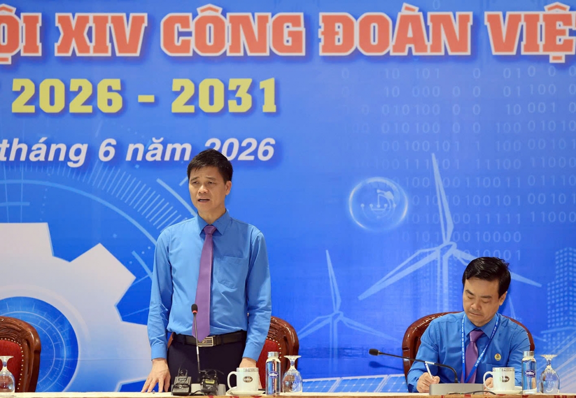 Ông Ngọ Duy Hiểu - Phó Chủ tịch Tổng Liên đoàn Lao động Việt Nam