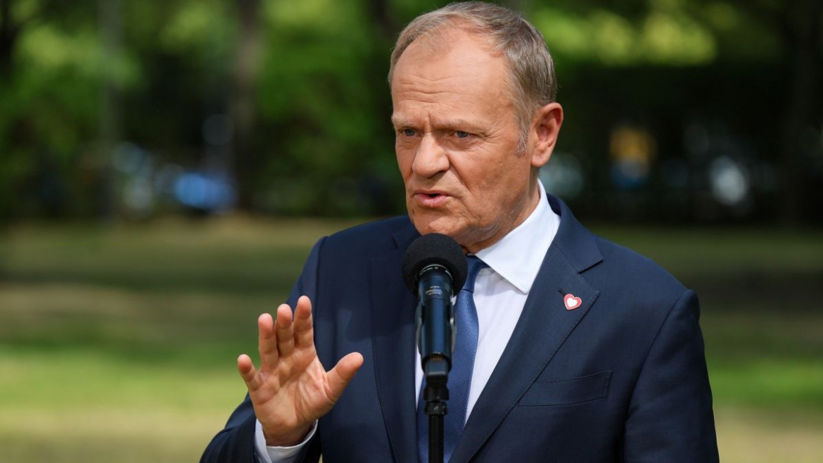 Thủ tướng Ba Lan Donald Tusk. Ảnh: PAP