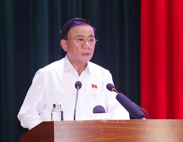 Đồng chí Trần Cẩm Tú, Ủy viên Bộ Chính trị, Thường trực Ban Bí thư. Ảnh tư liệu: Phương Hoa/TTXVN