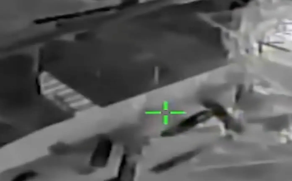 UAV Ukraine tấn công vào cơ sở hạ tầng quân sự của Nga tại tỉnh Donetsk. Ảnh: Facbook Trung đoàn 413 Ukraine