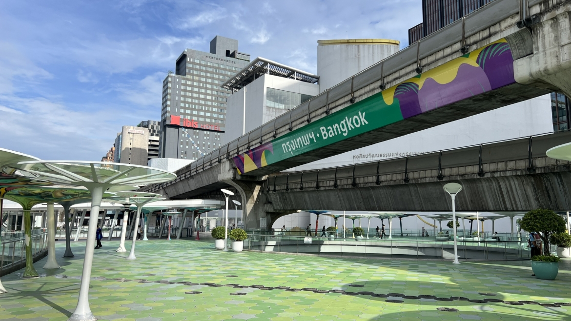 Trung tâm thủ đô Bangkok. Ảnh: Ngọc Diệp-VOV-Bangkok