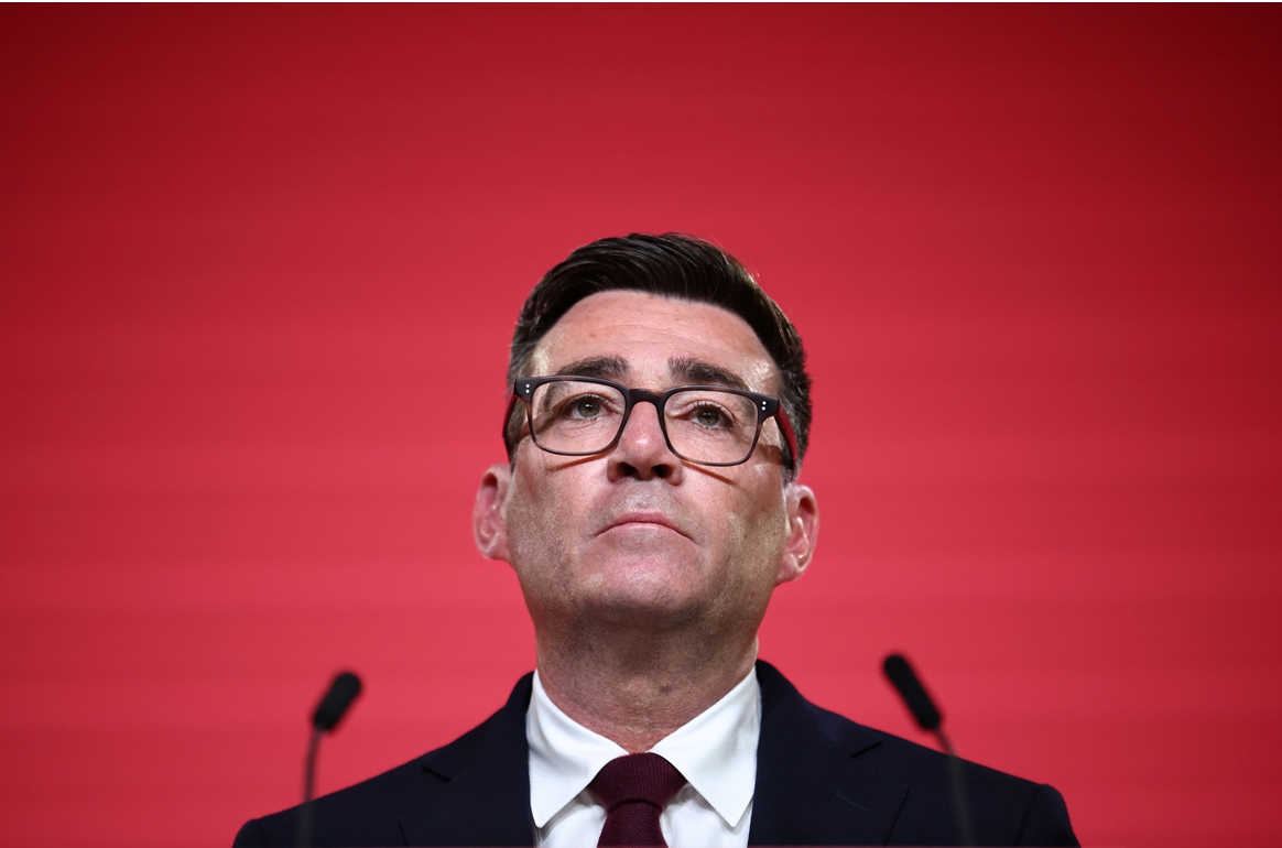 Thủ tướng Anh Andy Burnham. Ảnh: AP