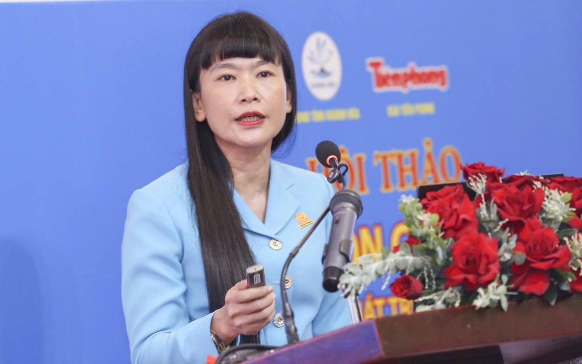 Bà Trịnh Thị Hồng Vân, Chủ tịch Hội đồng thành viên Công ty TNHH Nhà nước một thành viên Yến sào Khánh Hòa