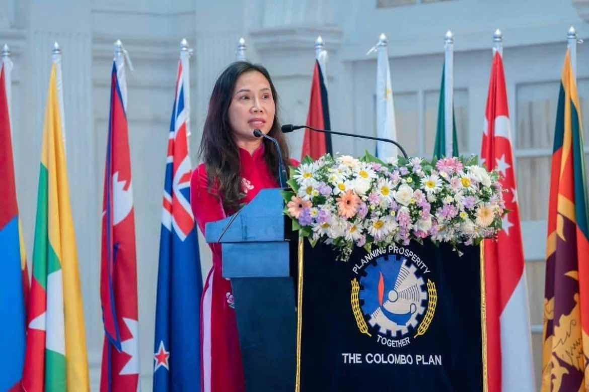 Đại sứ Việt Nam tại Sri Lanka Trịnh Thị Tâm.