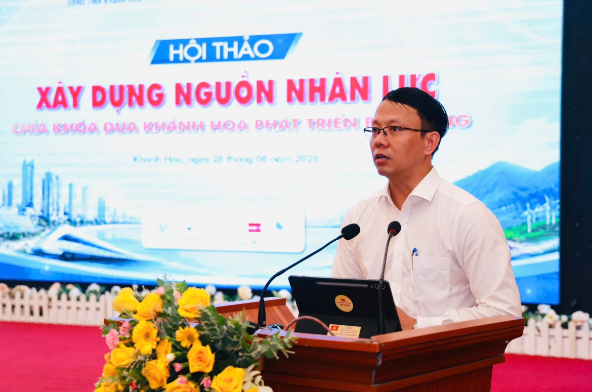 Ông Nguyễn Thanh Hà, Phó Chủ tịch UBND tỉnh Khánh Hòa cho biết địa phương sẽ tiếp tục có các chính sách thu hút nhân tài