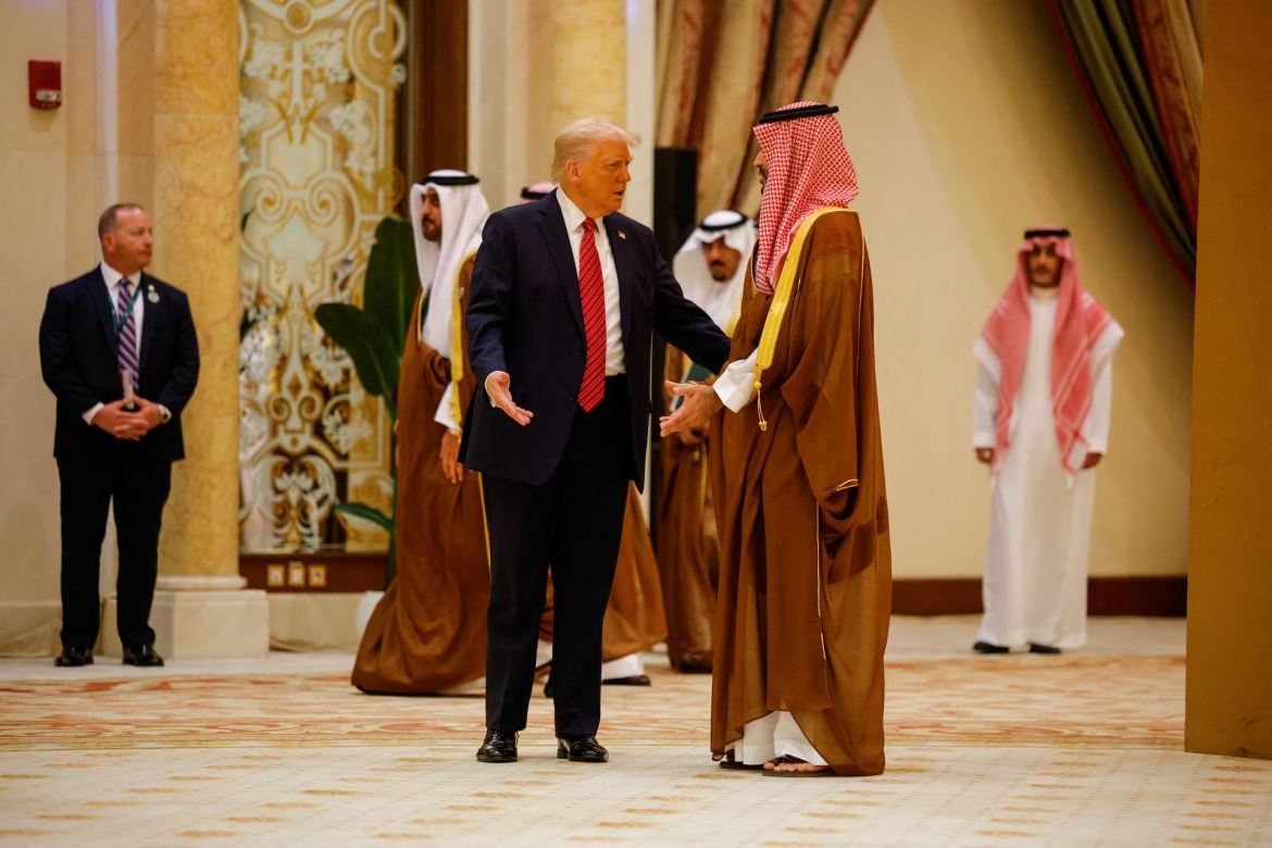 Tổng thống Mỹ Donald Trump và Thái tử Saudi Arabia Mohammed Bin Salman tại Riyadh, ngày 14/5/2025. Ảnh: Reuters